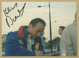 Fabien Doenlen - Pilote Automobile Français - Photo Originale Signée En Personne - Sportief