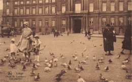 BELGIQUE - Liège - Place Saint Lambert - Les Pigeons - Carte Postale Ancienne - Liège