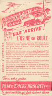 Buvard - Blotter - Pain D'Epices Brochet Frères - Camion Publicitaire. - Chocolat