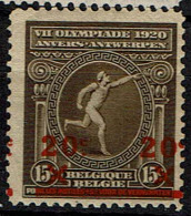 186  **  LV 2  Surcharge Déplacée - 1901-1930