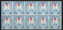 236 Bloc 10  **  LV 1  Croix Déplacée Vers Le Haut - 1901-1930
