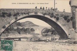 CPA - L'Escarenne - Le Vieux Pont - L'Escarène