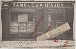 ARPAJON - BANQUE D'ARPAJON - A. DUSSUC - Gérant ,  Située Au 22 Grande Rue - Arpajon