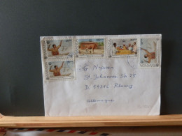 90/526  LETTRE RWANDA POUR ALLEMAGNE - Storia Postale