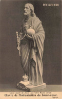 PHOTOGRAPHIE - Cœur Sacré De Jésus Que Votre Règne Arrive - Carte Postale Ancienne - Fotografie