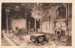 FRANCE - Fontainebleau - Palais - Salle Du Trône - Carte Postale Ancienne - Fontainebleau