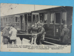 Catastrophe De Contich 22 Mai 1908 L'embarquement Des Blessés - Kontich