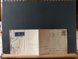 90/535 LETTRE DE LONDRES POUR ALLEMAGNE 1947 CENSURE - Brieven En Documenten