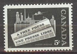 Canada 1958. Prensa Libre . Sc=375 (**) - Unused Stamps