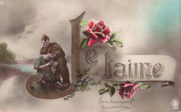 FANTAISIES - Femmes - Je T'aime - Colorisé - Carte Postale Ancienne - Femmes
