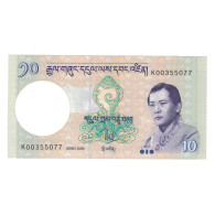 Billet, Bhoutan, 10 Ngultrum, 2006, KM:29, NEUF - Bhutan