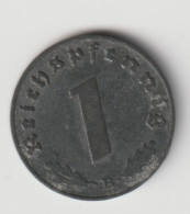 DEUTSCHES REICH 1943 B: 1 Reichspfennig, KM 97 - 1 Reichspfennig