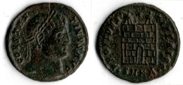 CONSTANTIN I (306 337) PORTE DE CAMP  Cyzique - The Christian Empire (307 AD To 363 AD)