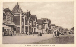 FRANCE - Fort Mahon Plage - Avenue De La Plage - Animé  - Carte Postale Ancienne - Fort Mahon