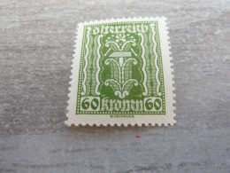 Osterreich - Symbole - Val 60 Kronen - Vert - Neuf Sans Trace De Charnière - Année 1918 - - Fiscaux