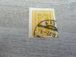 Osterreich - Symbole - Val 80 Kronen - Jaune - Oblitéré - Année 1918 - - Fiscale Zegels