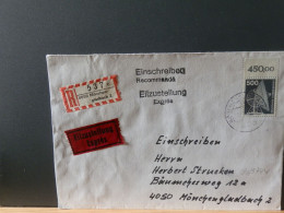 90/574Y LETTRE EXPRES  ALLEMAGNE - Storia Postale