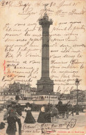 FRANCE - Paris - Colonne De La Bastille - Animé - Carte Postale Ancienne - Squares