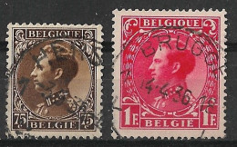 N° 390° Et 392°. - 1934-1935 Leopold III