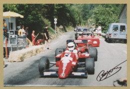 Gilbert Ponzevera - Pilote Automobile - Photo Originale Signée En Personne - Sportifs