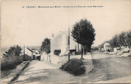 ERAGNY - Monument Aux Morts - Route De Conflans Et Route Nationale - Eragny