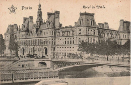 FRANCE - Paris - Hôtel De Ville - Carte Postale Ancienne - Otros & Sin Clasificación