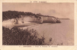 FRANCE - Meschers - Plage  Et Falaises De L'Arnèche - Carte Postale Ancienne - Meschers