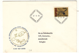 Finlande - Lettre De 1965 - Oblit Helsinki - Europa 65 - Valeur 3 Euros - Storia Postale