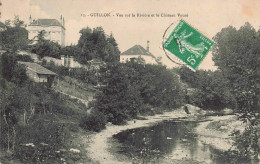 89 - GUILLON _S22797_ Vue Sur La Rivière Et Le Château Vouté - Guillon