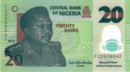 NIGERIA P34v 20 NAIRA 2020 #FZ Signature 23 UNC. - Nigeria