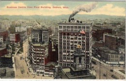 DETROIT  BUSINESS CENTRE FROM FORD BUILDING - Detroit