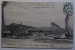 VENAREY-LES-LAUMES. - Une Tuilerie Au Bord Du Canal. - CPA 1906 - Venarey Les Laumes