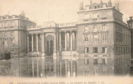FRANCE - Paris - La Chambre Des Députés - Carte Postale Ancienne - La Crecida Del Sena De 1910