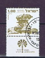 Israel 1977: Michel 720yI 1 Phosphor Band Used, Gestempelt - Usati (con Tab)