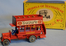 Matchbox     Models Of Yesteryear Series By Lesney  N° 2 - Matchbox