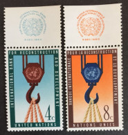 1960 - United Nations UNO UN ONU - International Bank For Construction - Hook Of Crane -  Unused - Unused Stamps