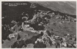 CRANS SUR SIERRE VUE PAR AVION - Crans