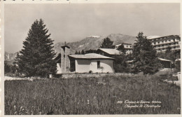 CRANS S/ SIERRE VUE PAR AVION CHAPELLE ST CHRISTOPHE - Crans