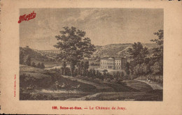 95 , Cpa Le Chateau De JOUY , 109 , Seine Et Oise    (02143) - Jouy Le Moutier