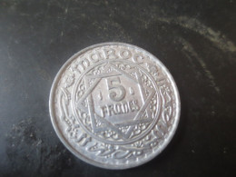 FRANCE MAROC- 5 FRANCS 1371 SUP - Marocco