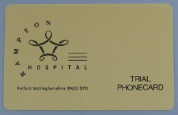 UK - Great Britain - Autelca - Cambridge Telephones - TRIAL -  RAMPTON HOSPITAL - CAM010 - 50 Units - 500ex - R - [ 8] Ediciones De Empresas