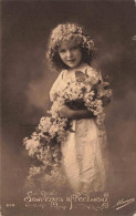 ENFANT - Portrait - Souvenirs Affectueux - Carte Postale Ancienne - Portretten