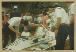 Gilles Lempereur - Pilote Automobile Français  - Photo Originale Signée - Sportivo