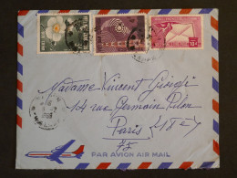 DC14 VIETNAM  BELLE  LETTRE  1966  SAIGON A PARIS  FRANCE  ++AFF. INTERESSANT++ - Vietnam