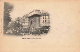 FRANCE - Paris - Porte Saint Martin - Carte Postale Ancienne - Squares