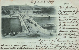 FRANCE - Paris - Pont Et Place De La Concorde - Carte Postale Ancienne - Plätze