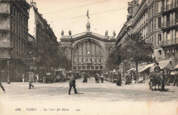 FRANCE - Paris - La Gare De L'Est - Animé - Carte Postale Ancienne - Metropolitana, Stazioni