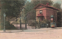 FRANCE - Paris - Buttes Chaumont - Porte Crimée - Colorisé - Carte Postale Ancienne - Parques, Jardines