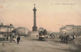 FRANCE - Paris - Place De La Bastille - Carte Postale Ancienne - Piazze