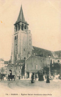 FRANCE - Paris - Eglise Saint Germain Des Prés - Animé - Carte Postale Ancienne - Kirchen